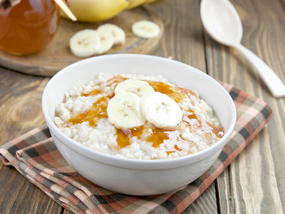 BARLEY PORRIDGE WITH BANANA