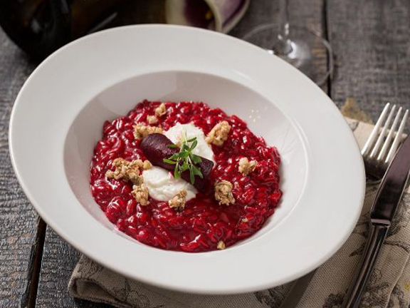 BEET RISOTTO