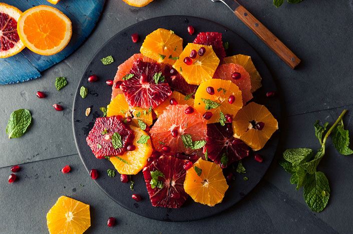 CITRUS FANTASY NEW YEAR SALAD