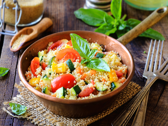 COUSCOUS WITH VEGETABLES