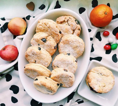 FRAGRANT ORANGE SCONES