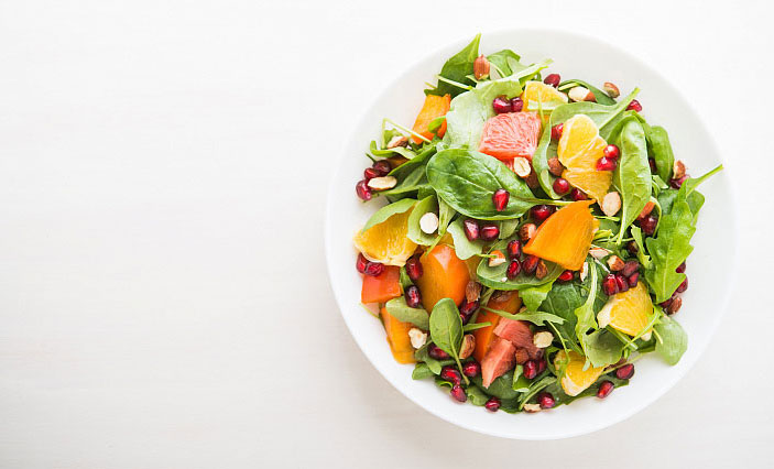 NEW YEAR’S EVE COLORED GLADE SALAD