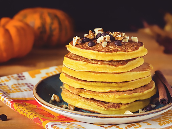 PUMPKIN AND BANANA FRITTERS