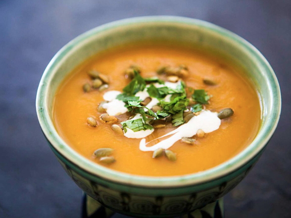 PUMPKIN PUREE SOUP