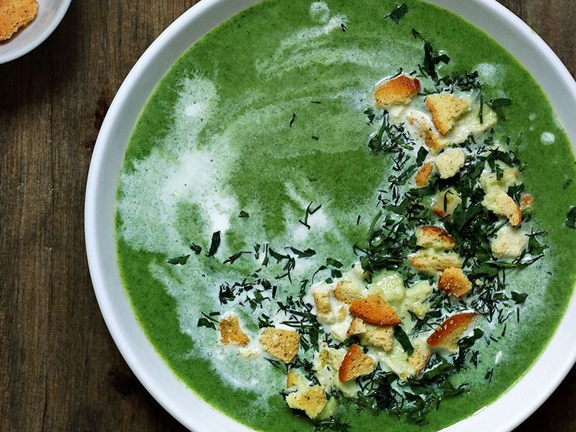 SPINACH CREAM SOUP