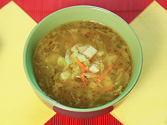 VEGETARIAN CABBAGE SOUP