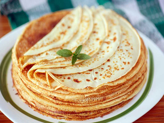 VEGETARIAN PANCAKES