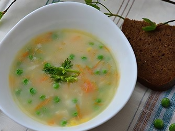 VEGETARIAN PEA SOUP