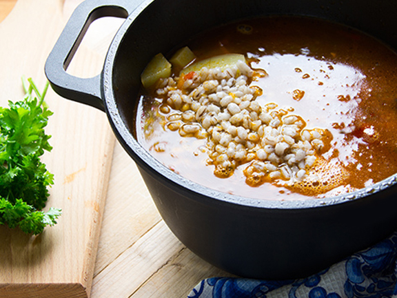 VEGETARIAN PEARL SOUP