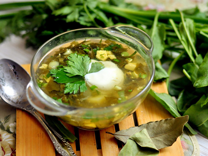 VEGETARIAN SORREL SOUP